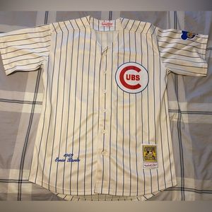 Chicago Cubs Ernie Banks jersey size Medium M 40 throwback MLB